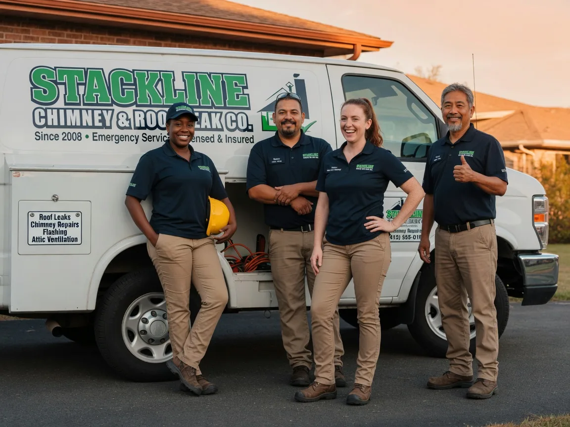 Chimney flashing repair company in Garden City, UT